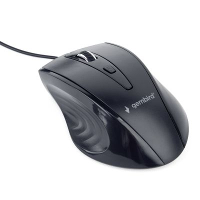Mysz GEMBIRD MUS-4B-02 (optyczna; 1200 DPI; kolor czarny)