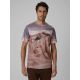 T-shirt regular z nadrukiem męski 4F 4FRSS26TTSHM4229-83A