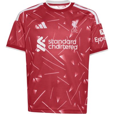 2. Koszulka dla dzieci adidas Liverpool FC 26/27 Home Jersey czerwona KB8255