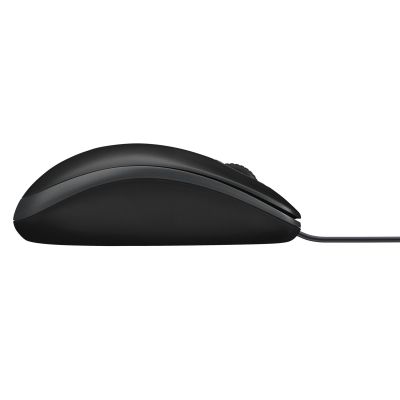 4. Mysz Logitech B100 910-003357 (optyczna; 800 DPI; kolor czarny)