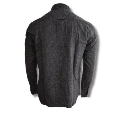 2. Koszula elegancka męska SUIT Ray Shirt Navy Blazer szara - S131304-3096