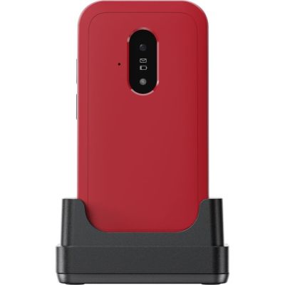 Doro Leva E22 7,11 cm (2.8") 127,8 g Czerwony, Biały Telefon funkcjonalny