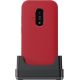 Doro Leva E22 7,11 cm (2.8") 127,8 g Czerwony, Biały Telefon funkcjonalny