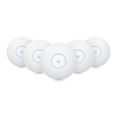 8. Ubiquiti U7-Pro-5 punkt dostępowy WiFi7, 6GHz, 9,3 Gbps, 1x RJ45 2.5Gbps, 5-pack