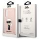 8. Etui Karl Lagerfeld Silicone Ikonik na Samsung Galaxy S23+ - różowe