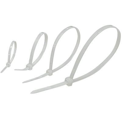 4. OPASKI ZACISKOWE DO KABLI RAPSY 200SZT 4 ROZMIARY  BALCK+DECKER