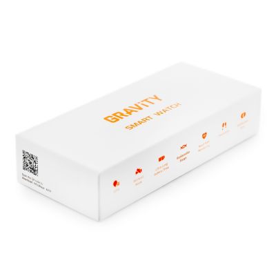 10. Smartwatch Damski GRAVITY GT28-9 Pasek + Bransoleta Czarno Srebrny