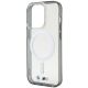 6. Etui BMW Silver Ring MagSafe na iPhone 14 Pro - przezroczyste