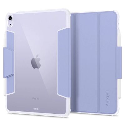 9. Etui Spigen Ultra Hybrid Pro iPad Air 4 2020 / 5 2022 / 11'' 2024 - lawendowe