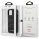 8. Etui Guess Marble na iPhone 12 mini - czarne