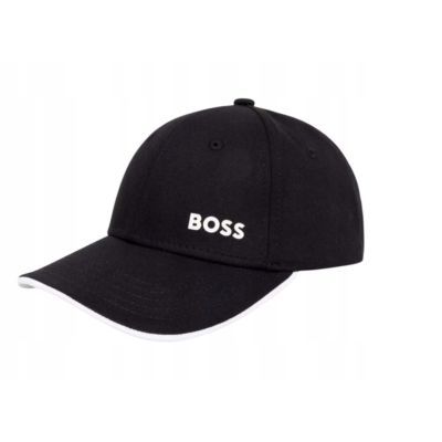 Czapka z daszkiem bejsbolówka Hugo Boss Bold-Curved Baseball Cap Czarna - 50505834-002