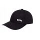 Czapka z daszkiem bejsbolówka Hugo Boss Bold-Curved Baseball Cap Czarna - 50505834-002