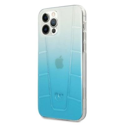 2. Etui Mercedes Transparent Line na iPhone 12 Pro Max - niebieskie