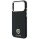 6. Etui Guess Grained Round Strass Logo MagSafe na iPhone 18 Pro / 17 Pro - czarne