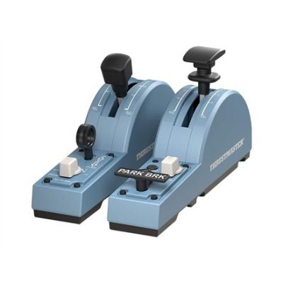 11. Thrustmaster TCA Quadrant Add-On Airbus Edition Czarny, Niebieski Flight Sim PC