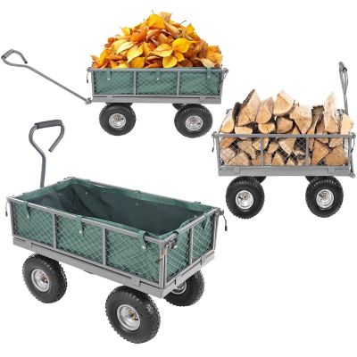 2. WÓZEK OGRODOWY TACZKA PRZYCZEPKA 270KG