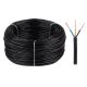 Kabel elektryczny OMY 3x1,5 300/300V czarny