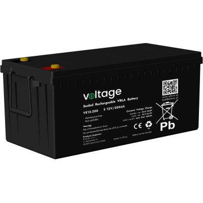 Akumulator AGM Voltage 12V 200Ah VE12-200 (Żywotność 6-9 lat)