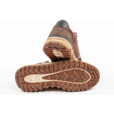 8. Wrangler buty męskie sneakersy Wriv buty casualowe brązowe