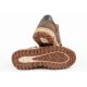 8. Wrangler buty męskie sneakersy Wriv buty casualowe brązowe