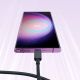 7. Kabel Joyroom Multi-Color Series A14 USB-C / USB-C 60W 1.2 m - czarny