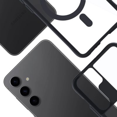 2. Etui 3mk Satin Armor MagCase na Samsung Galaxy S24+ - przezroczyste