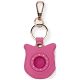 2. Etui Nimmy Glasses Cool and Cute Cat na lokalizator - różowe