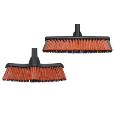 5. Fiskars 1025926 miotła Wewnętrzna Włosie miękkie/twarde Aluminium Czarny