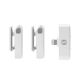 3. RODE Wireless Micro - 2-kanałowy cyfrowy system bezprzewodowy (Lightning, Biały)