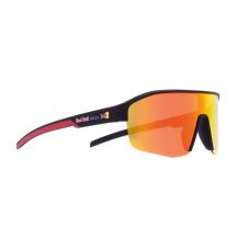Okulary rowerowe Red Bull Spect Dundee - black/brown/red mirror CAT3