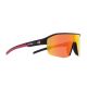 Okulary rowerowe Red Bull Spect Dundee - black/brown/red mirror CAT3