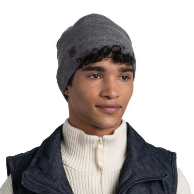 2. Czapka termoaktywna Buff Merino Fleece Beanie - grey