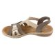2. Rieker Sandals 65918-64 Beżowe 36