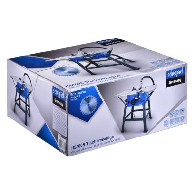 20. Pilarka stołowa Scheppach HS100S 2,0KW fi 250mm 2 tarcze w zestawie