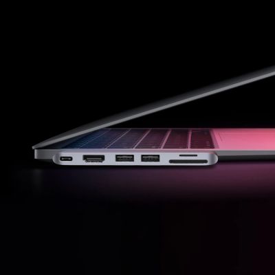 5. HUB Ugreen CM380 2xUSB C - HDMI/2xUSB 3.0/SDTF/USB C PD - szary