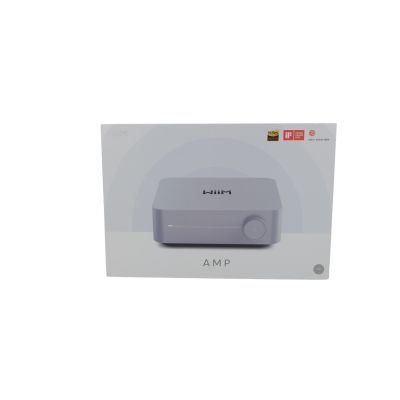 2. WiiM Amp Silver - Stereofoniczny wzmacniacz strumieniowy