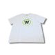 Koszulka uniwersalna Wood Wood Ace T-shirt White/Green Print - 10135701-2222-18
