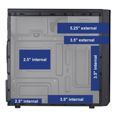 4. AKYGA OBUDOWA MICRO TOWER ATX AK17BK