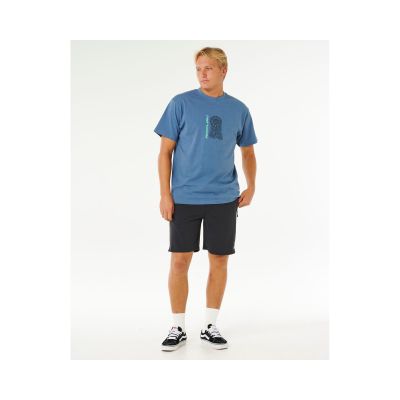 4. Koszulka męska RIP CURL Search Sundial Tee niebieska