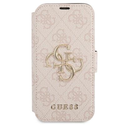 2. Etui Guess 4G Big Metal Logo na iPhone 13 Pro Max 6,7" - różowe