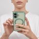 7. Etui Tech-Protect MagFlex na iPhone 17 - zielone matowe