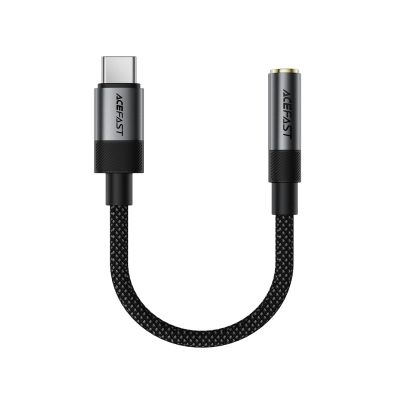 2. Adapter Acefast J12 USB-C do mini jack 3.5 mm - czarny