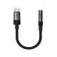 2. Adapter Acefast J12 USB-C do mini jack 3.5 mm - czarny