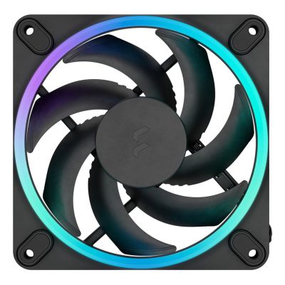 3. Fractal Design Momentum 12 RGB Obudowa komputera Wentylator 12 cm Czarny 3 szt.
