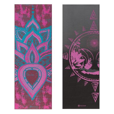 11. Mata do jogi dwustronna Gaiam "BE FREE" 6mm 62031