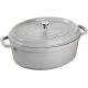 STAUB LA COCOTTE Garnek żeliwny owalny 3.2 ltr, truflowy