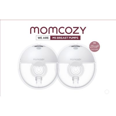 3. Podwójny przenośny bezprzewodowy laktator MOMCOZY M5