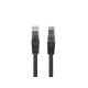 LANBERG PATCHCORD KAT.6 UTP LSZH CU 0.25M CZARNY FLUKE PASSED