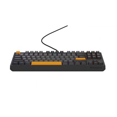 6. GENESIS Thor 230 TKL klawiatura Gaming USB + RF Wireless + Bluetooth QWERTY Czarny, Szary, Pomarańczowy