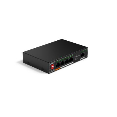 Dahua Technology PoE SF1005P Nie zarządzany L2 Fast Ethernet (10/100) Obsługa PoE Czarny